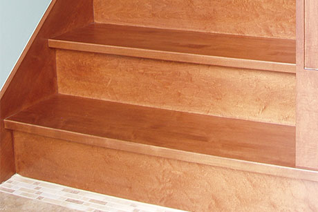 Custom-made stairs installation hardwood, massive exotic, natural, pre-varnish, turn, belted, balanced, modern, industrial, 
                        trendy, design, contemporary, zen, classic, clean, in Laval and Montreal